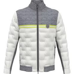 Original Penguin 80's Mixed Media Blocked Golf Jacket