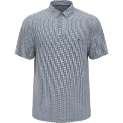 Original Penguin All Over Heritage Geo Print Golf Polo