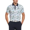 Original Penguin Beach Club Print Golf Polo