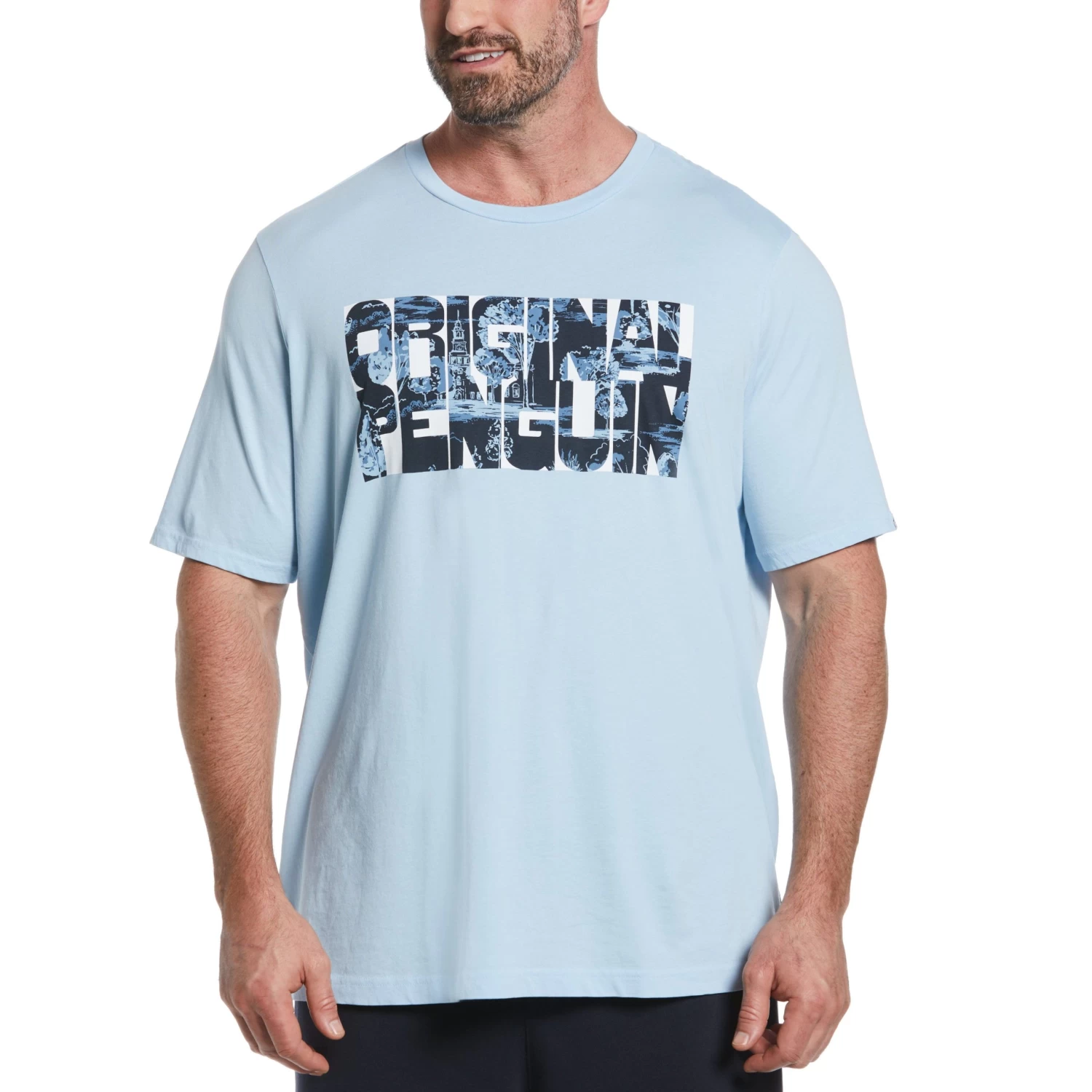 Original Penguin Big & Tall Cotton Jersey Graphic Tee 1 Original Penguin Big & Tall Cotton Jersey Graphic Tee