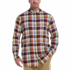 Original Penguin Big & Tall EcoVero™ Woven Plaid Stretch Shirt