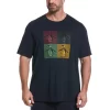 Original Penguin Big & Tall Multiple Pete Print Tee