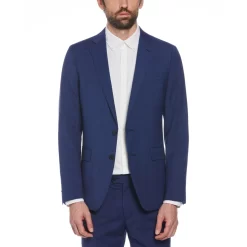 Original Penguin Blue Glen Plaid Wool Blend Two-Piece Suit -Original Penguin Store Blue Glen Plaid Wool Blend Two Piece Suit Original Penguin 4 scaled