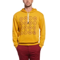 Original Penguin Circle Pete Graphic Hooded Sweater