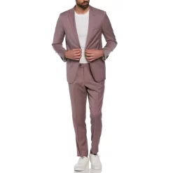 Original Penguin Dusty Rose Wool Blend Two Piece Suit