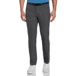 Original Penguin Flat Front Fine Line Print Golf Pant