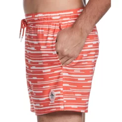 Original Penguin Glitch Print Swim Short -Original Penguin Store Glitch Print Swim Short Original Penguin 3 scaled