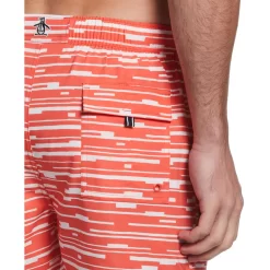Original Penguin Glitch Print Swim Short -Original Penguin Store Glitch Print Swim Short Original Penguin 4 scaled