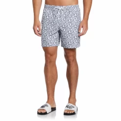 Original Penguin Pete Print Swim Shorts