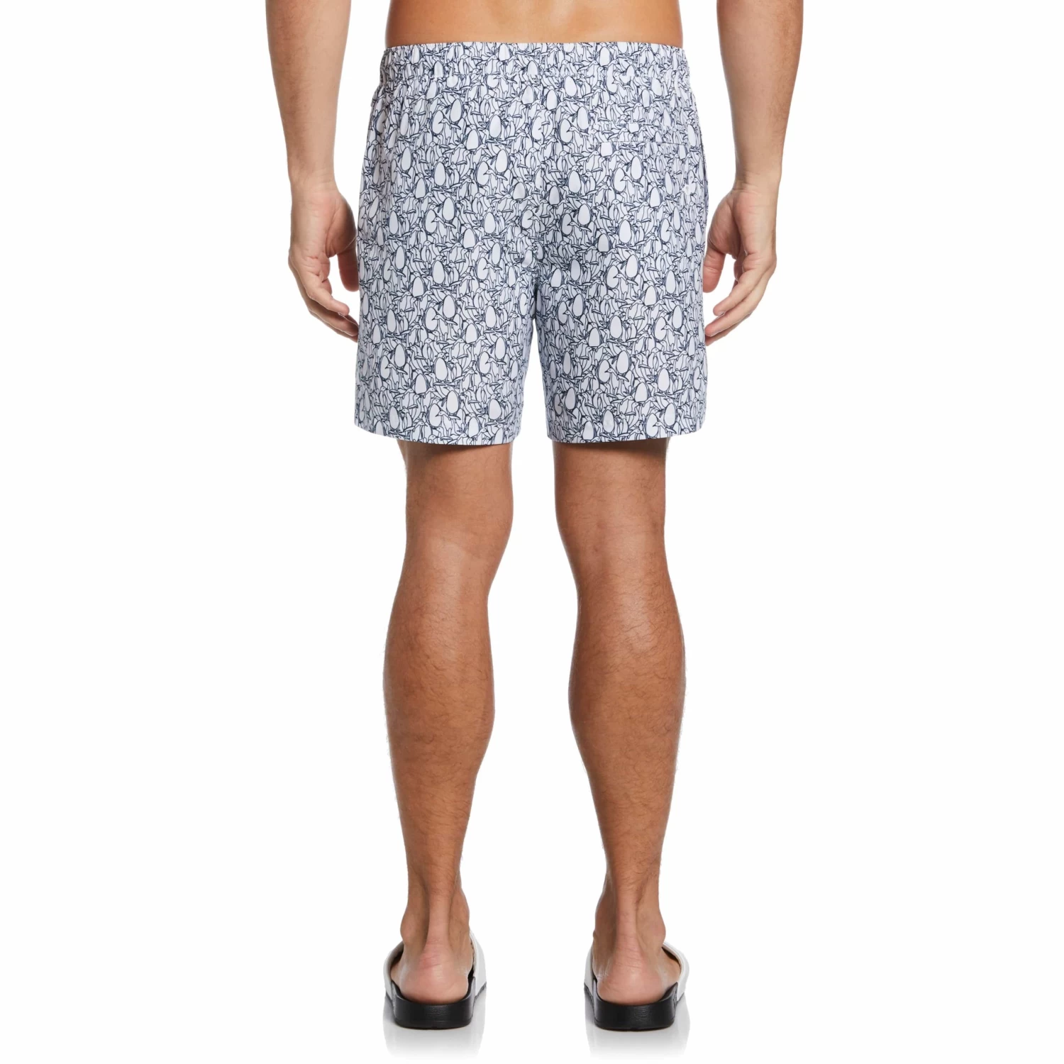 Original Penguin Pete Print Swim Shorts 2 Original Penguin Pete Print Swim Shorts - Image 2