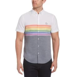 Original Penguin Pride Stripes Shirt -Original Penguin Store Pride Stripes Shirt Original Penguin 3