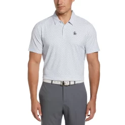 Original Penguin Retro Geo Print Golf Polo