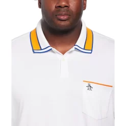 Original Penguin Striped Collar And Cuff Interlock Polo 5 Original Penguin Striped Collar And Cuff Interlock Polo -Original Penguin Store Striped Collar and Cuff Interlock Polo Original Penguin 3 scaled