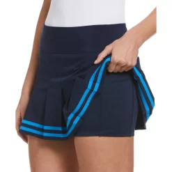 Original Penguin Women's 13" Contrast Pleated Tennis Skort -Original Penguin Store Womens 13 Contrast Pleated Tennis Skort Original Penguin 3 scaled
