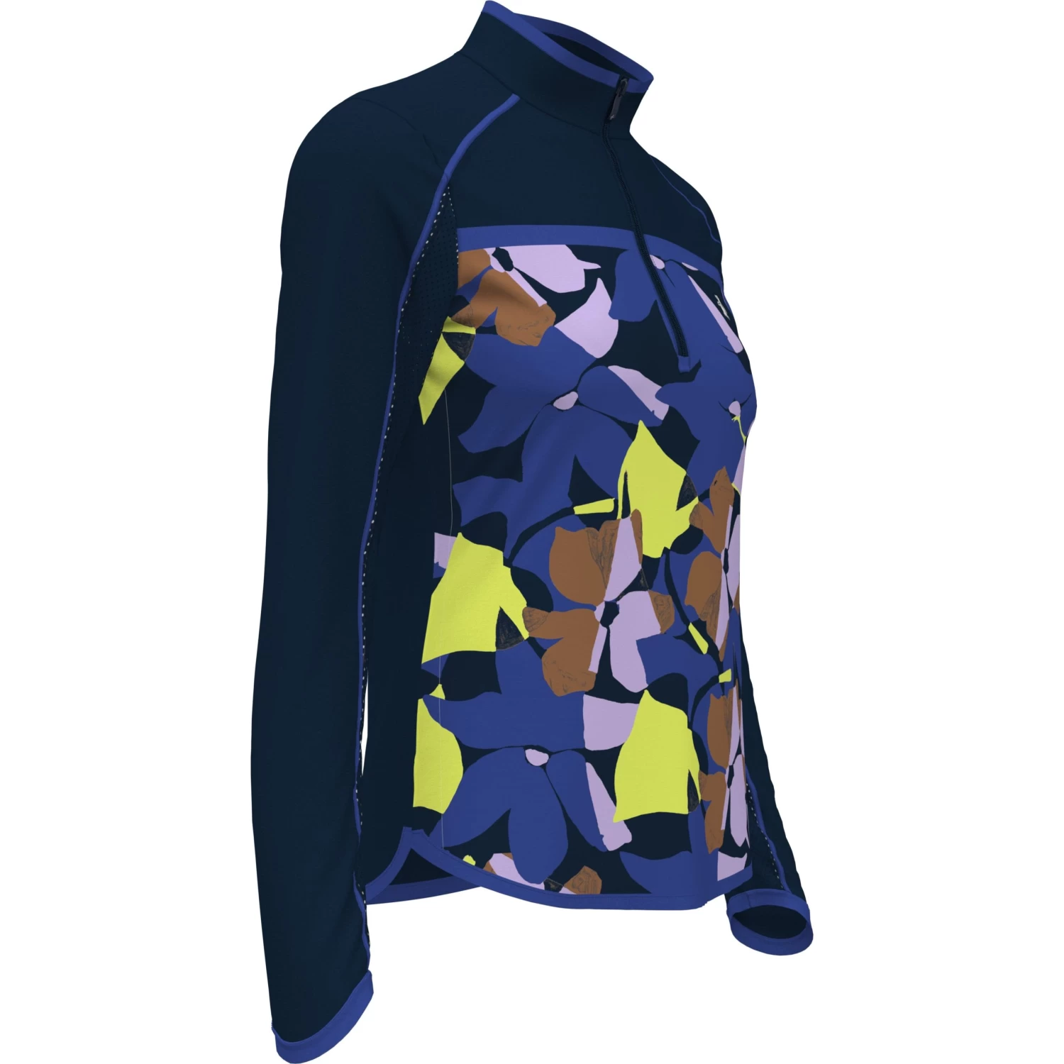 Original Penguin Women's Floral Print 1/4 Zip Sun Protection Shirt 3 Original Penguin Women's Floral Print 1/4 Zip Sun Protection Shirt - Image 3