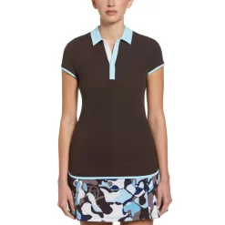 Original Penguin Women's Multi-Directional Rib Golf Polo